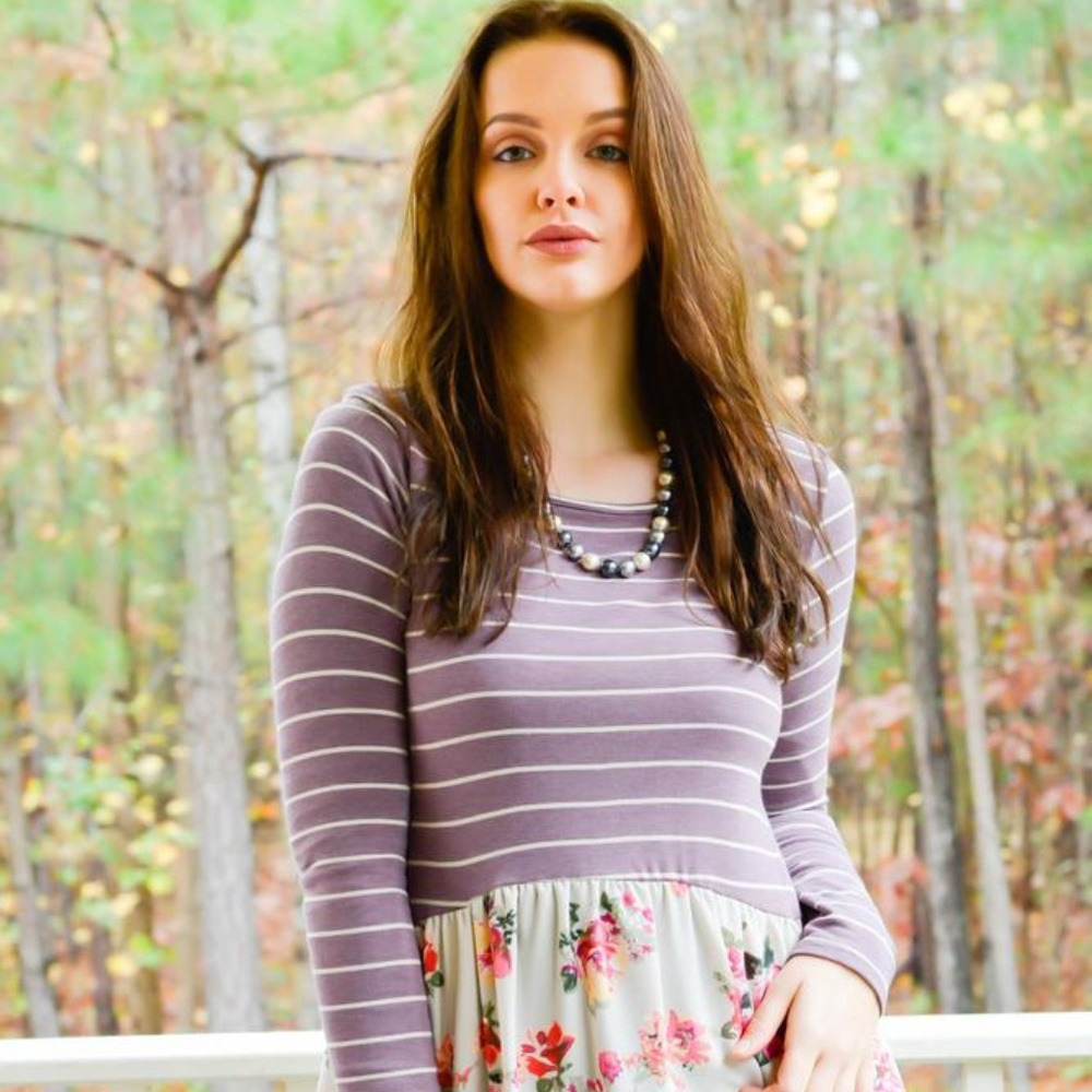 Stipe / Floral Tunic